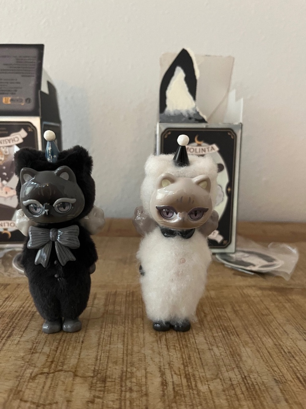 Molinta Chasing Light Series - White and Black Cats